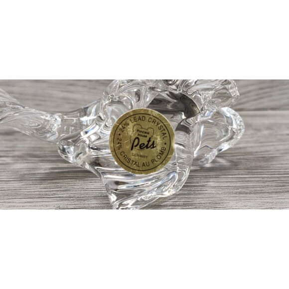 Princess House Pets Goldfish Figurine Fish Paperweight 24% Lead Crystal Germany - Picture 6 of 6